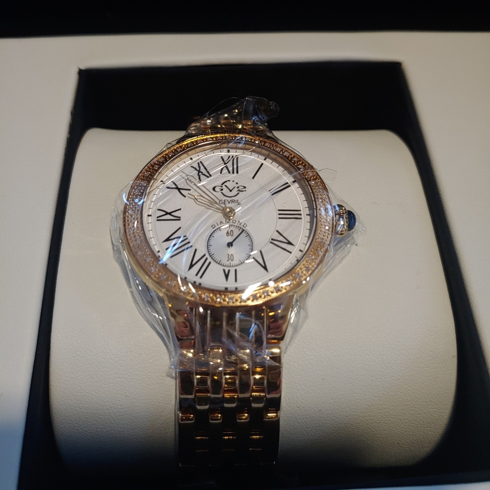 Astor Diamond Bracelet Watch, 40mm - 0.24 ctw - Picture 2 of 10